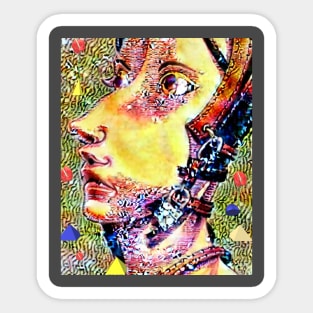 Abstract Art Sticker